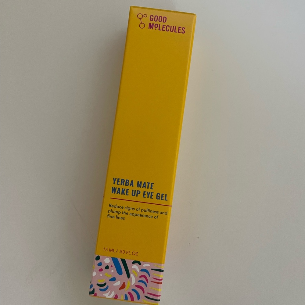 5 brand new Good Molecules wake up eye gel